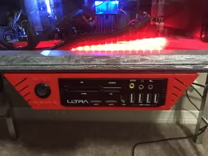 5.25 Under Desk Dock with Power Switch Hole