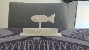 fish,fishing stand