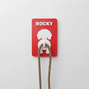 Custom Sausage Dog Leash Holder