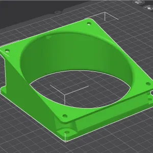 angled 120mm fan