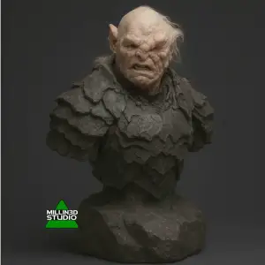 Gothmog Troll/Orc Lieutenant The Lord of the rings LOTR bust