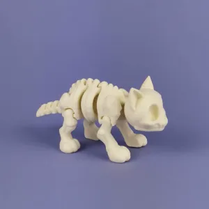 Flexi Skeleton Cat | Print-in-place | No Support