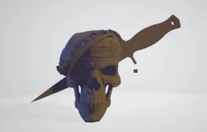 CYPRUS SPECIAL FORCES SKULL