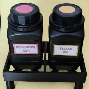 Base for chemicals 35mm/120mm films Photography