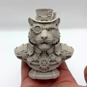 Tiger Steampunk Bust