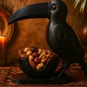Toucan Bowl — Exotic Decorative Accent