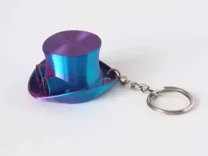 Steam Punk Hat Key Chain