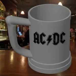 AC/DC beer mug by Aza