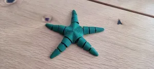 Articulated print in place flexi seastar