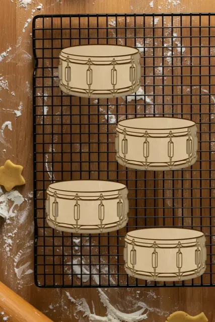 Snare Drum Cookie Cutter, Biscuit Cutter — Image 2 of 4