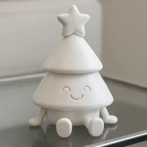 Cute Christmas Tree Figurine | Flexi Adorable Holiday