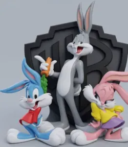 Bugs Bunny and Nephews