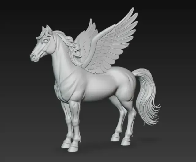 winged horse, pegasus — Image 2 of 4