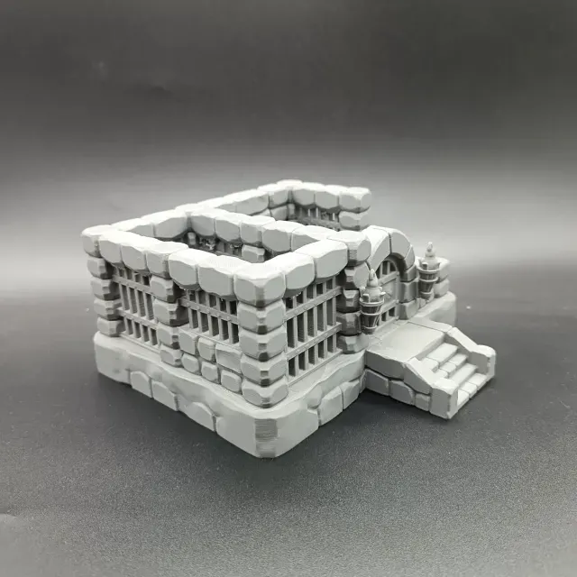 Medieval Jail Scene - Jail Diorama RPG DnD Scenery — Фото 5 из 6