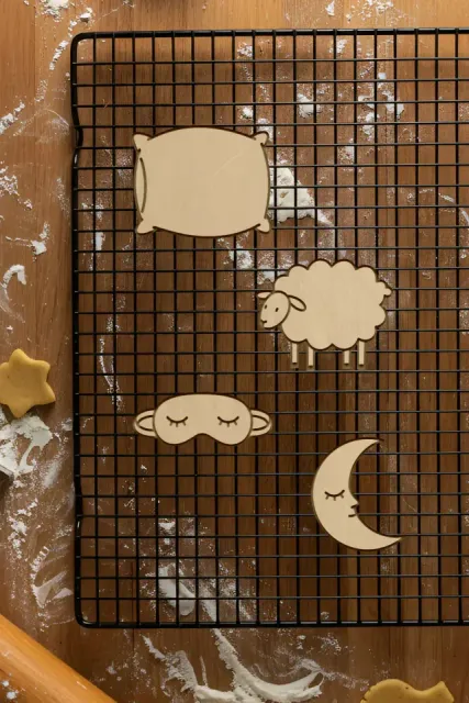 Sleeping Set Cookie Cutter, Biscuit Cutter — Фото 2 из 6