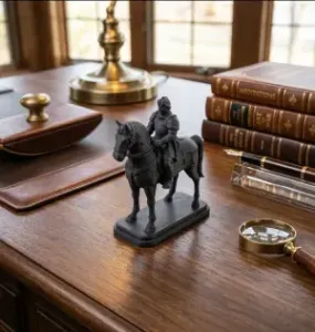 Medieval knight miniature tabletop - desktop decor