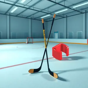 Hockey Stick Travel Clip – Secure & Easy Transport for Senior