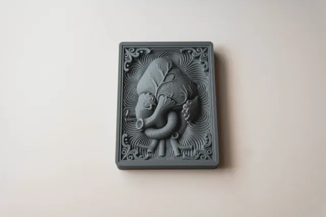 Heart - Unified Bas Relief Art — Image 6 of 7