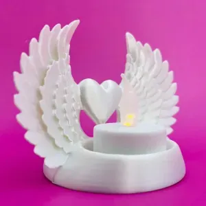 Winged Heart Valentine's Day Decor