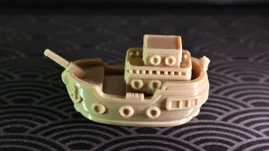 浴缸玩具:古代木船