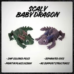 Scaly Baby Dragon