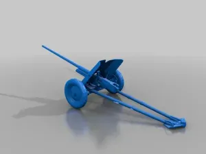 folded cannon - ww2 - artillery