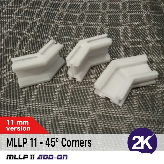 The Modular LED Light Profile, MLLP 11, 45° corners add-on — Фото 2 из 7