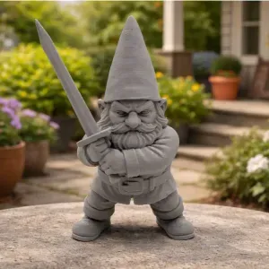 Sword Garden Gnome