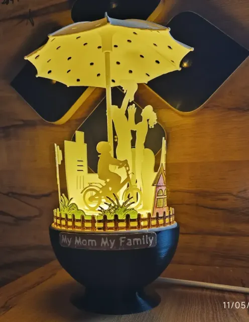 "My Mom My Family-Table Lamp shade" — Фото 8 из 9