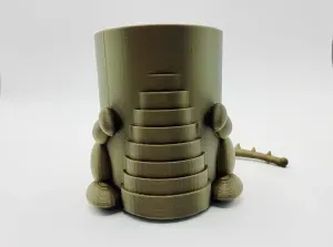 Medieval Dragon Tower Desk Organizer