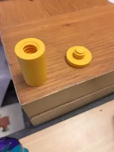 lead holder peg hidden screw
