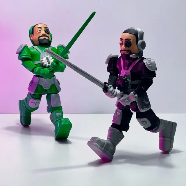 Flexi Galaxy Cyber Knight — Image 6 of 9