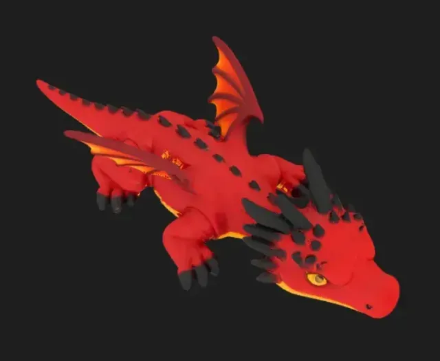 Flexi Dragon Smaug — Image 5 of 6