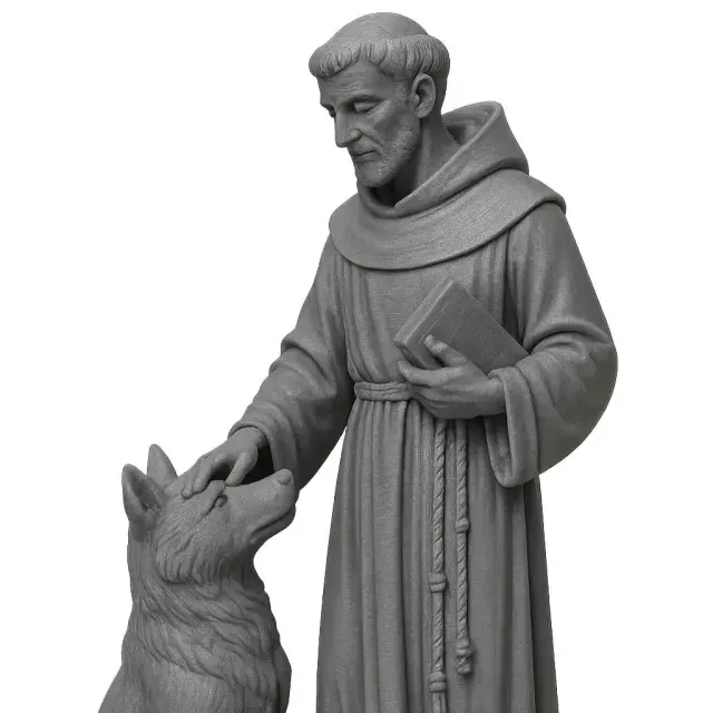 San Francisco y el lobo