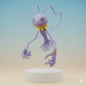 Keramon Digimon Creature Model