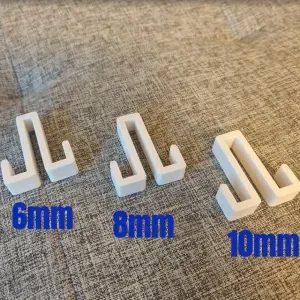 Two-sided Shower Hooks (6mm, 8mm & 10mm glass)