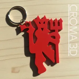 Manchester United keychain - multicolor
