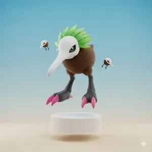 Kiwimon Digimon Creature Model