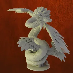 Figure of the Mayan god, Kukulkan