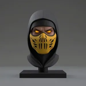 Mortal Kombat - Scorpion Headphone Holder Headset Stand