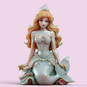 Siren Sculpture STL