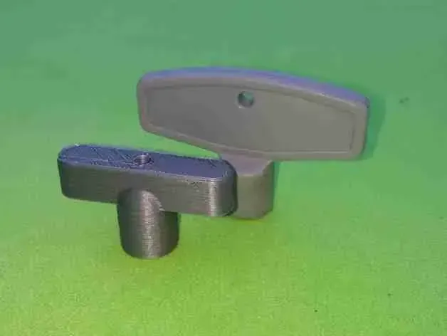 Small Outdoor Faucet Key Handle — Image 2 of 6