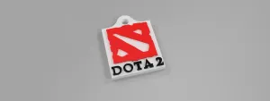 Dota 2 Keychain