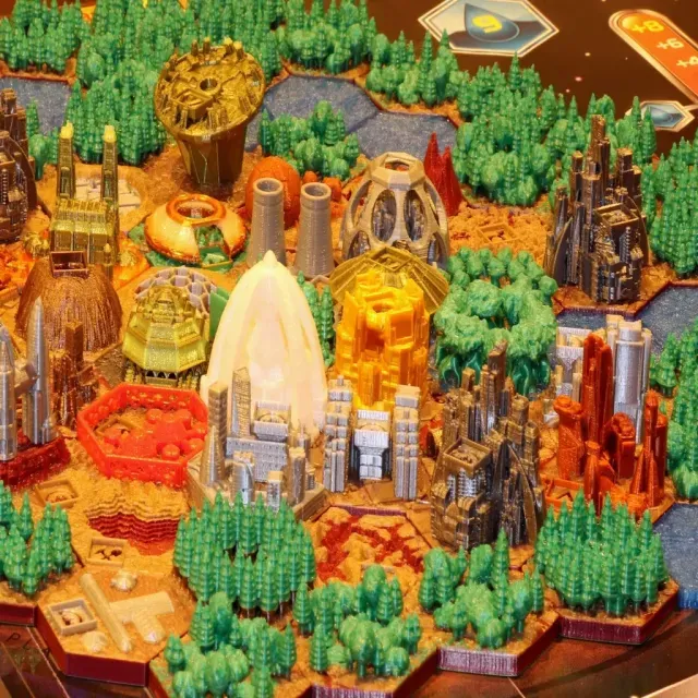 RifRaf Terraforming Mars Tiles Full Set — Фото 3 из 9