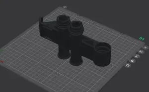 Double-Sided Spool Holder for Creality Hi/ Sparkx i7