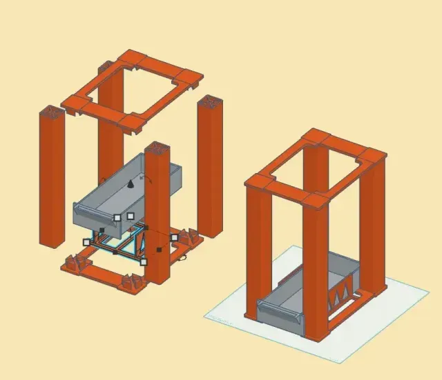 Space Pi Plus Dry Box Stand - Top Feed to K2 (MMW-K2PW-SSPS) — Image 2 of 9