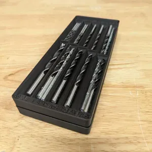 Gridfinity Drill Bit Holder 2x2x2u (Stackable)