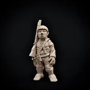 Tuck Rolo, Halfling Gunner