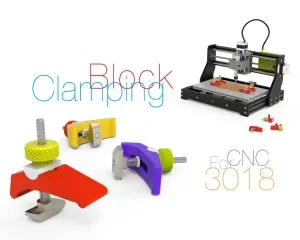 Clamping Block for CNC 3018