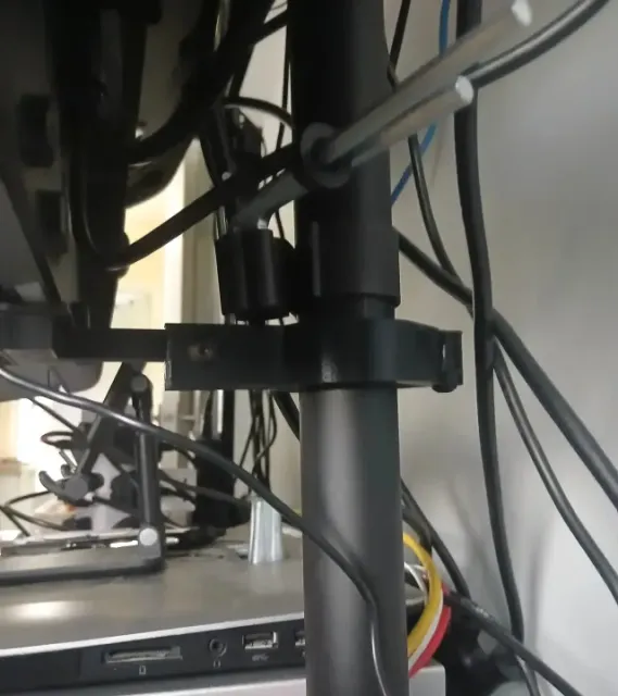 Dual monitor arm camera bracket — Фото 2 из 4